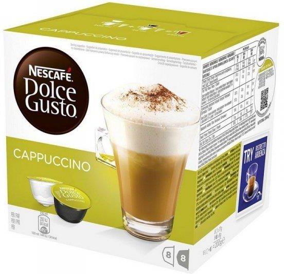 Kapsułki do ekspresów Nescafé Dolce Gusto Kawa W Kapsułkach Cappuccino