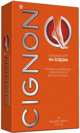 Cignon na ścięgna 30 kapsułek. - zdjęcie 2