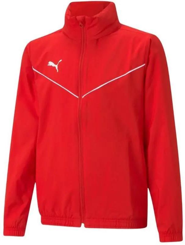 Kurtka Puma Teamrise All Weather Jacket Jr Kolor Czerwony