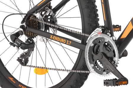 Indiana Mtb X Enduro 2.7 Czarny Pomarańczowy 27,5 2023 - zdjęcie 2