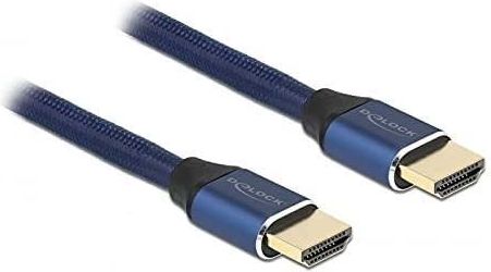 Delock Ultra High Speed Kabel Hdmi Gbps K Hz Niebieski M