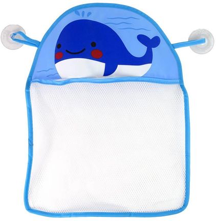 Leantoys Zabawka Do Kąpieli Organizer Pojemnik Na Zabawki Siatka Wieloryb - zdjęcie 2