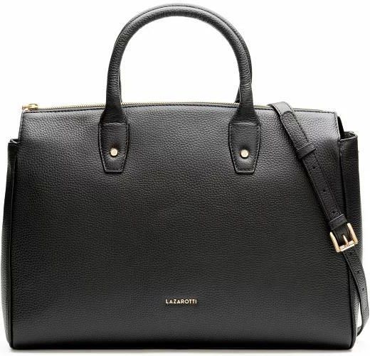 Lazarotti Bologna Leather Torba Sk Rzany Cm Black Ceny I Opinie