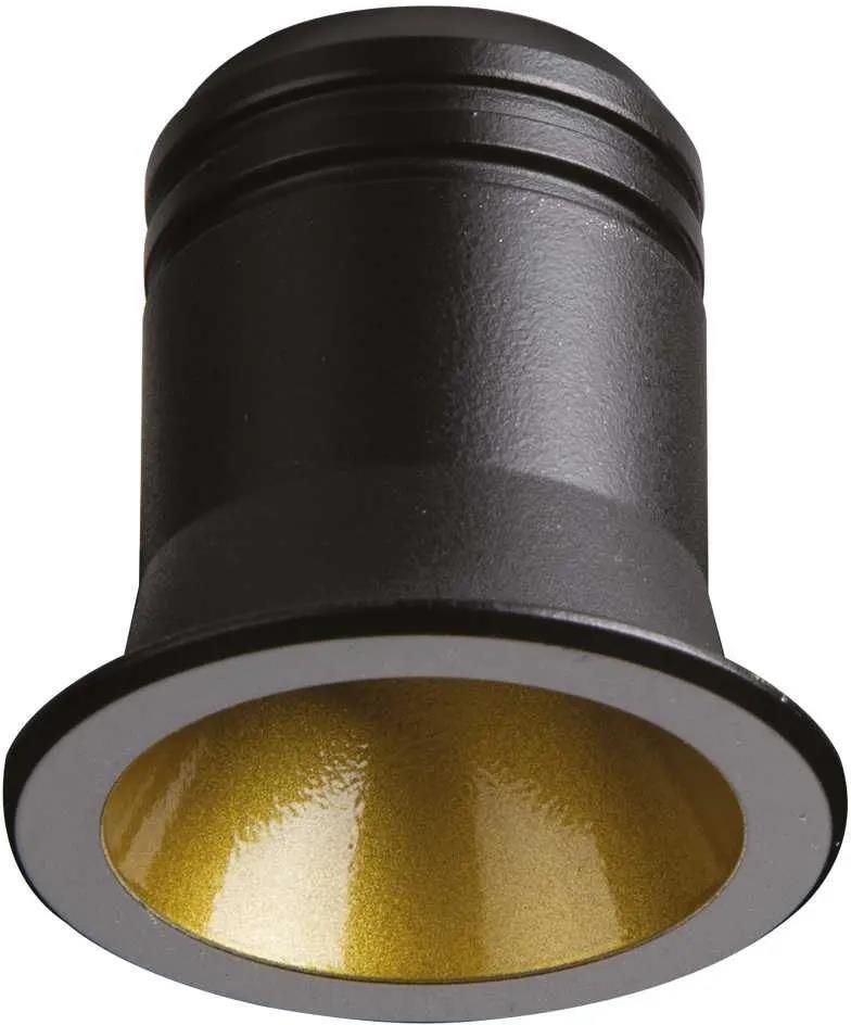 Ideal Lux Lampa Wpuszczana Virus Fi Czarna Złota 244853 Opinie i