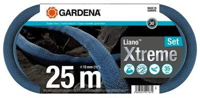 Gardena Wąż Tekstylny Liano Xtreme 25m Zestaw - zdjęcie 2
