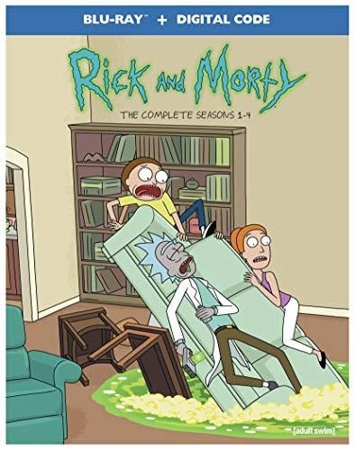 Film Blu Ray Rick And Morty The Complete Seasons 1 4 Blu Ray Ceny