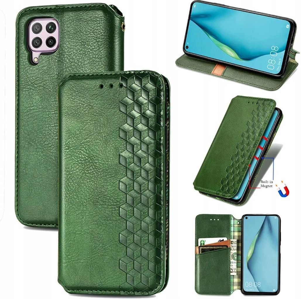 Etui Pokrowiec SK0RZANE Magnes Do Huawei P40 Lite Etui Na Telefon