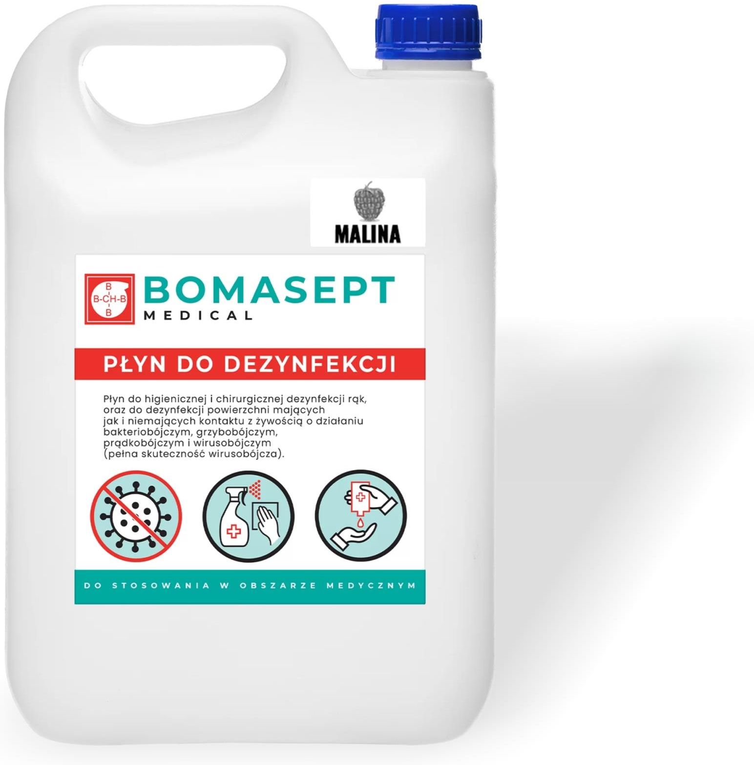 Drobne akcesoria medyczne Bomasept Medical Płyn Do Dezynfekcji Bomasept