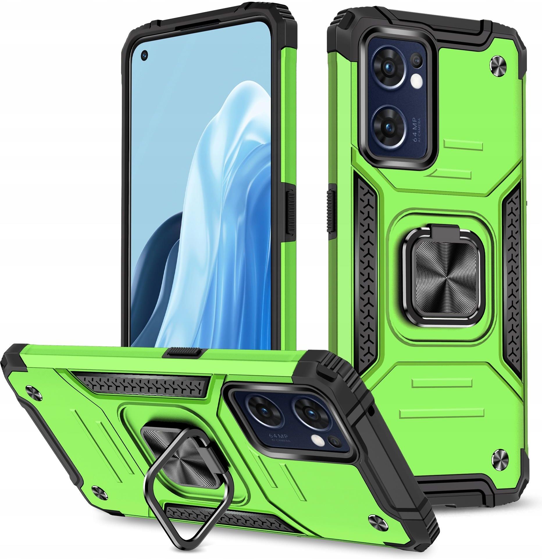 Etui Pancerne Case Obudowa Ring Do Oppo Reno G Etui Na Telefon