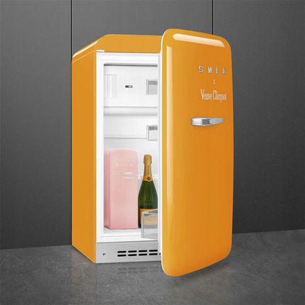 Lodówka Smeg FAB10RDYVC5 jednodrzwiowa 97 cm Srebrna - zdjęcie 3