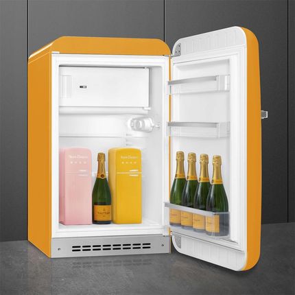 Lodówka Smeg FAB10RDYVC5 jednodrzwiowa 97 cm Srebrna - zdjęcie 6
