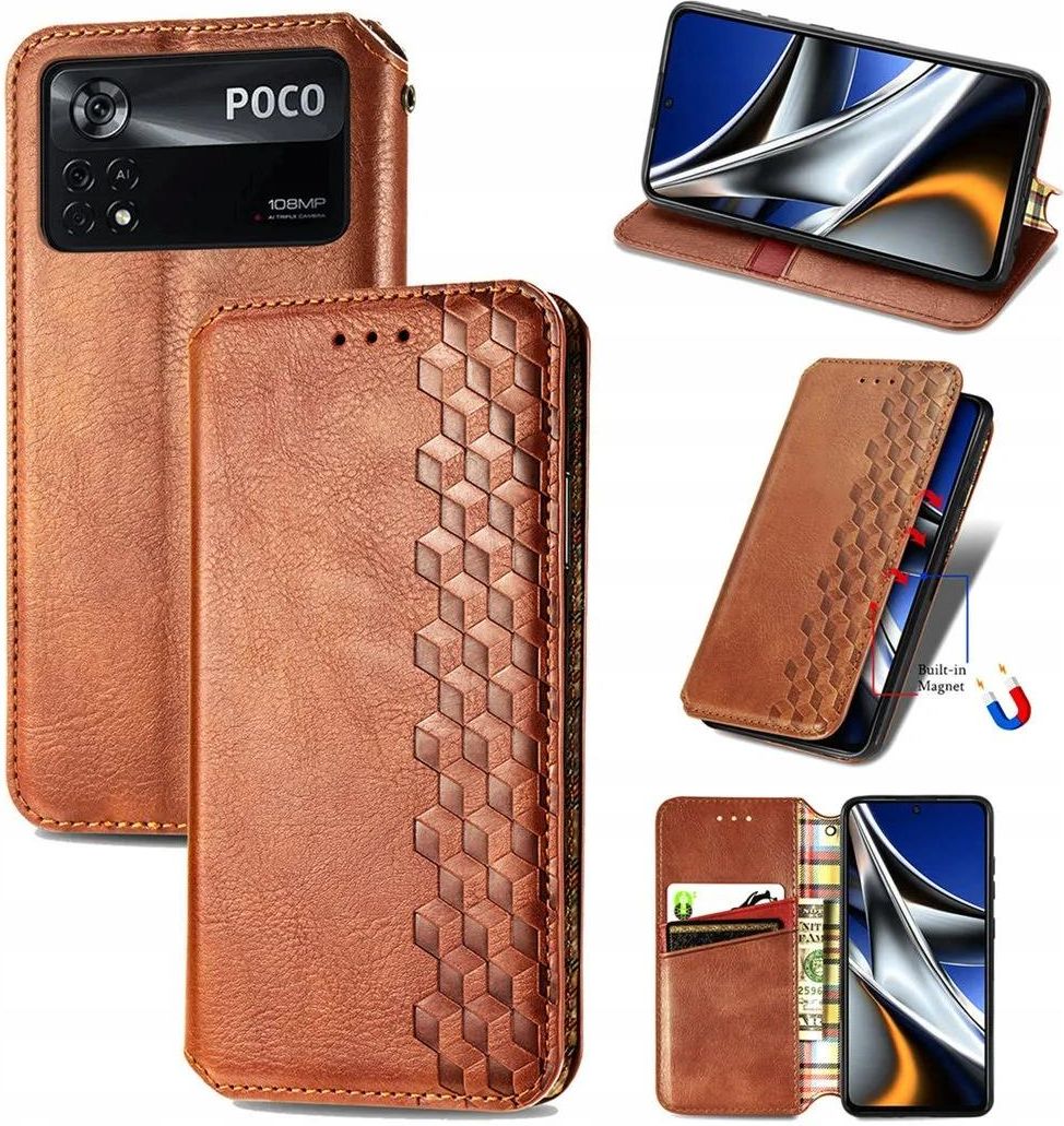 Etui Pokrowiec Sk Rzane Do Xiaomi Poco X Pro G Etui Na Telefon