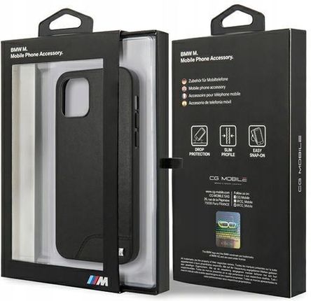 Etui skórzane do iPhone 12 mini, Bmw M pakiet case - zdjęcie 2