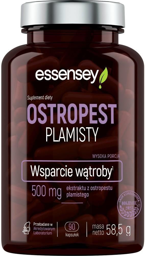 Preparat Medycyny Naturalnej Essensey Ostropest Plamisty 500Mg 90Kaps