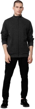 Bluza męska 4F ciemny szary melanż H4Z22 BLM351 23M - zdjęcie 4