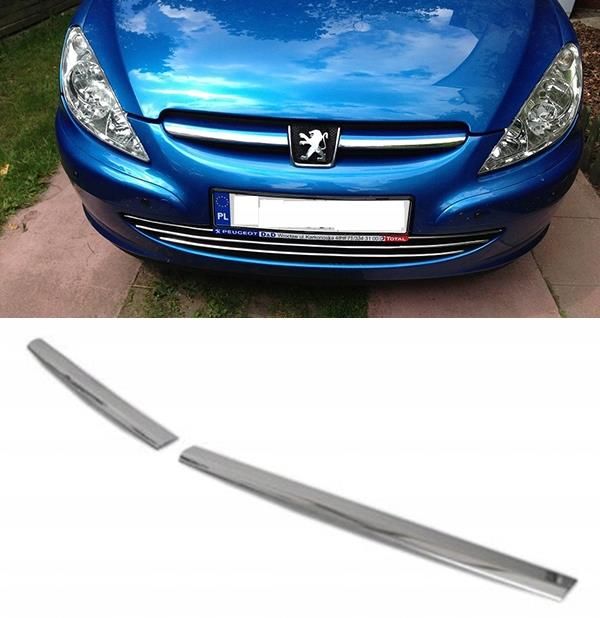 Listwa Na Zderzak Martig Peugeot 307 Sw Hb Listwy Na Grill Chrom