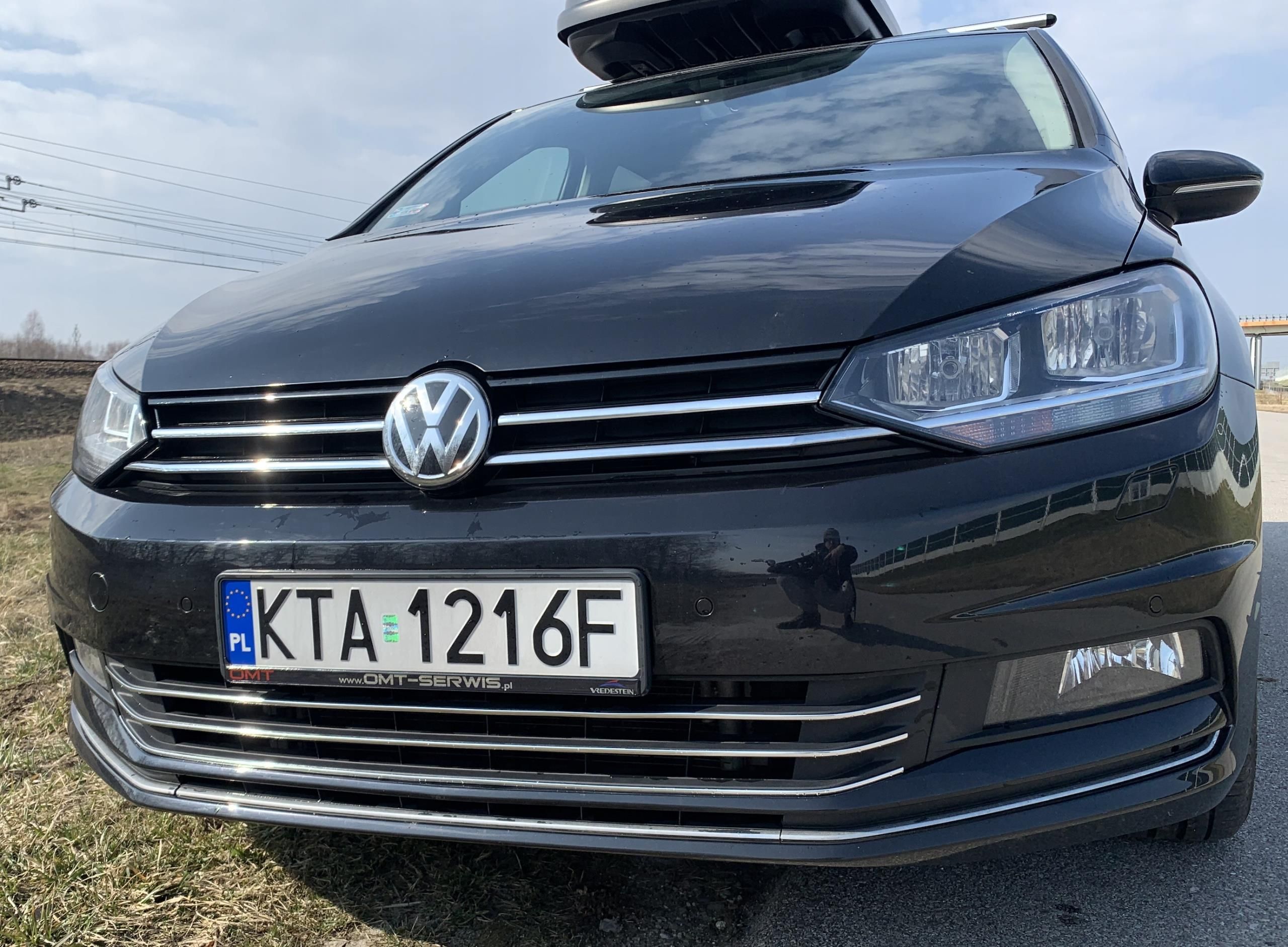 Listwa Na Zderzak Martig Vw Touran Iii 3 Listwy Chrom Chromowane Grill