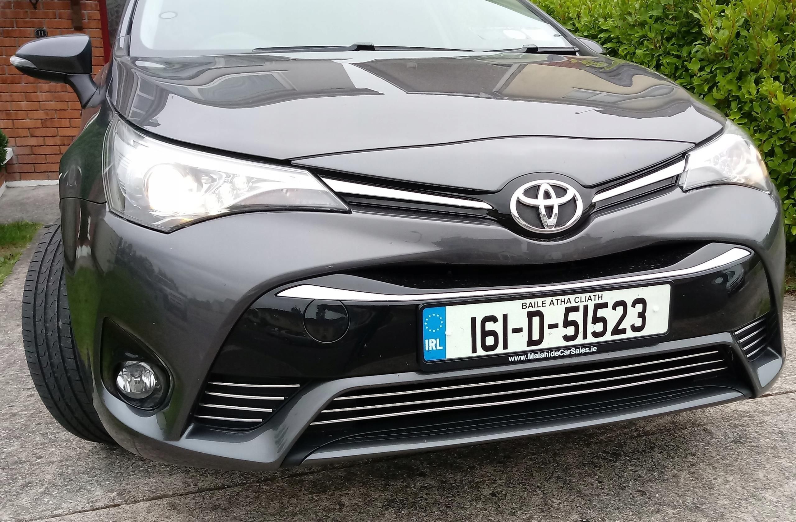 Listwa Na Zderzak Martig Toyota Avensis T27 T28 Listwy Na Grill Chrom