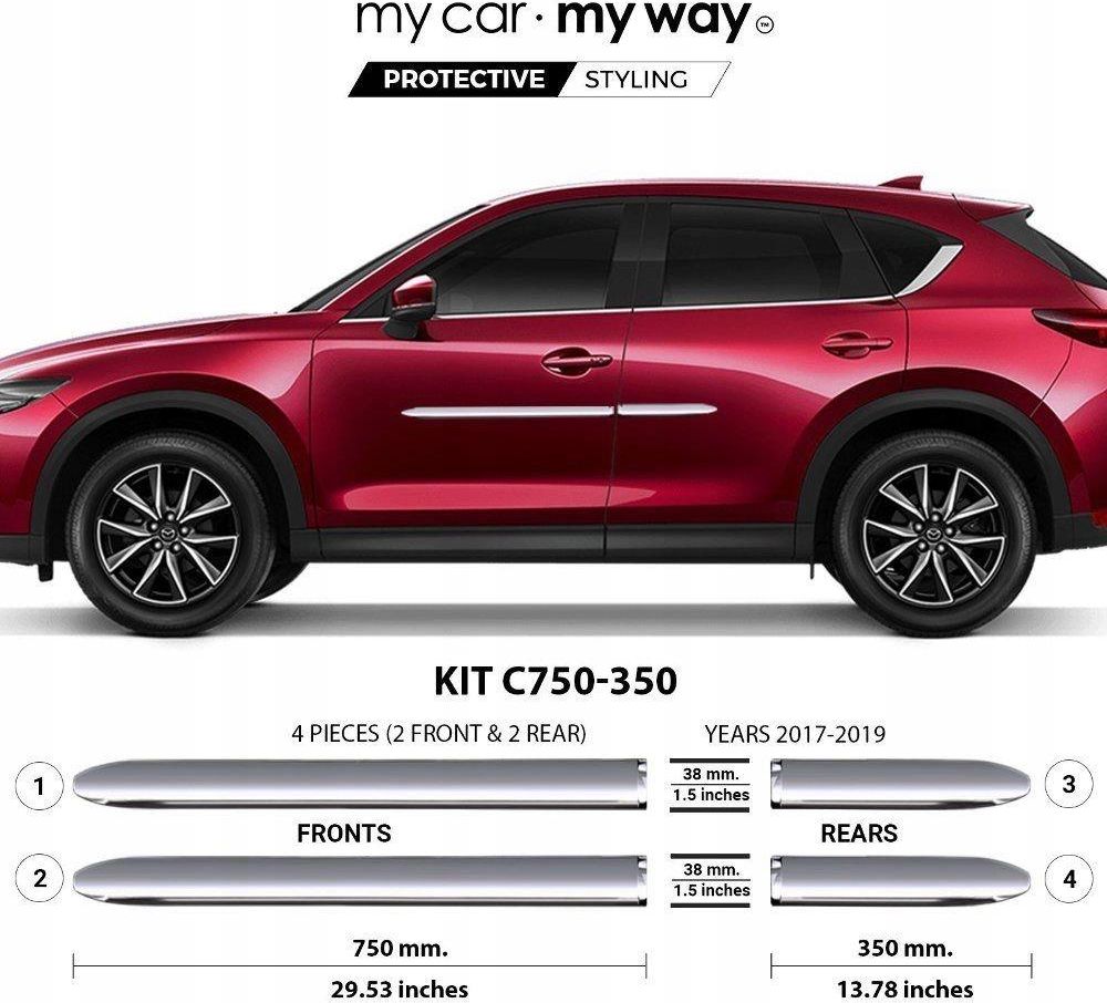 Listwa Na Zderzak Martig Mazda Cx Listwy Chrom Drzwi Ochronne