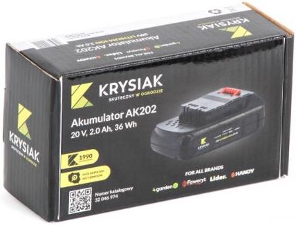 Akumulator 20V 2.0 Ah Krysiak Ak202 - zdjęcie 2