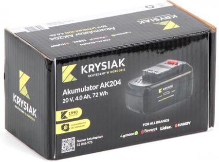 Akumulator 20V 4.0 Ah Krysiak Ak204 - zdjęcie 3