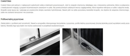 Gelco Sigma Simply Black 80x100x190 Czarny Mat GS2110BGS2180B - zdjęcie 5
