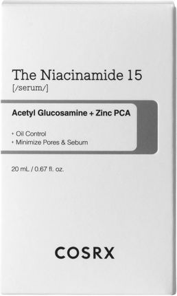 Cosrx The Niacinamide 15 Serum Serum Z 15% Niacynamidem 20 ml - zdjęcie 2