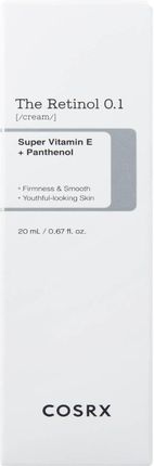 Krem Cosrx The Retinol 0.1 Cream Z Retinolem na noc 20ml - zdjęcie 2