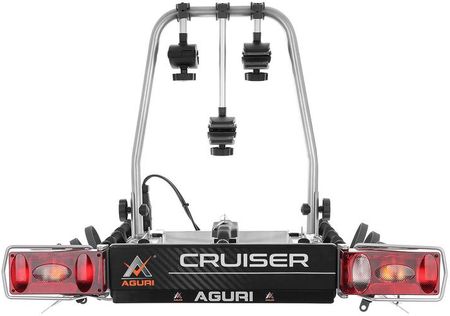 Aguri Bagażnik Rowerowy Na Hak Cruiser Silver 3 Rowery - zdjęcie 4