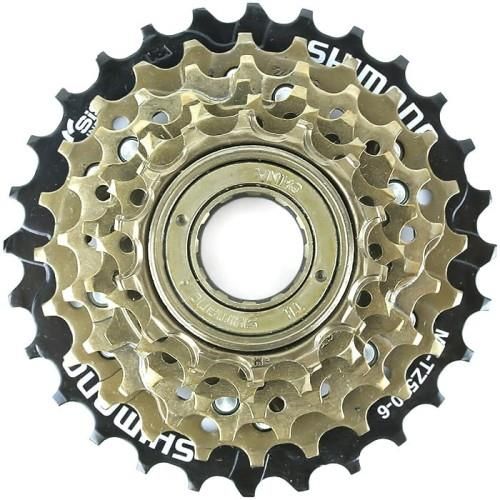 Shimano Polska Wolnobieg 6 Rzędowy Mf Tz500 6 Index Brąz Amftz5006428