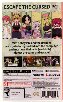 Miss Kobayashi's Dragon Maid: Burst Forth!! Choro-gon Breath (Gra NS) - zdjęcie 2