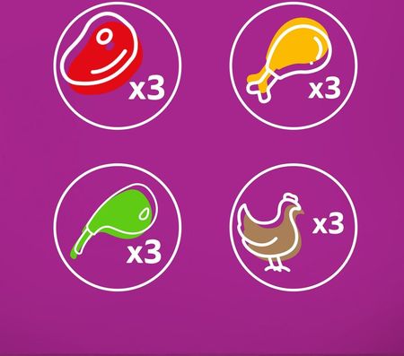Whiskas Adult Klasyczne Posiłki Mokra Pełnoporcjowa Dla Dorosłych Kotów W Sosie 12X85G - zdjęcie 2
