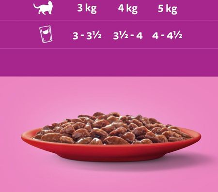 Whiskas Adult Klasyczne Posiłki Mokra Pełnoporcjowa Dla Dorosłych Kotów W Sosie 12X85G - zdjęcie 5