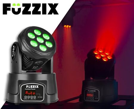 Ruchoma głowa MHC706 7x6W RGBW Fuzzix - zdjęcie 2