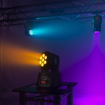 Ruchoma głowa MHC706 7x6W RGBW Fuzzix - zdjęcie 6
