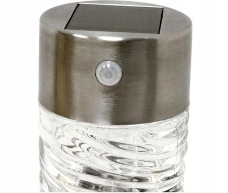 Lampa Solarna Wbijana Grundig Srebrna 43cm - zdjęcie 2