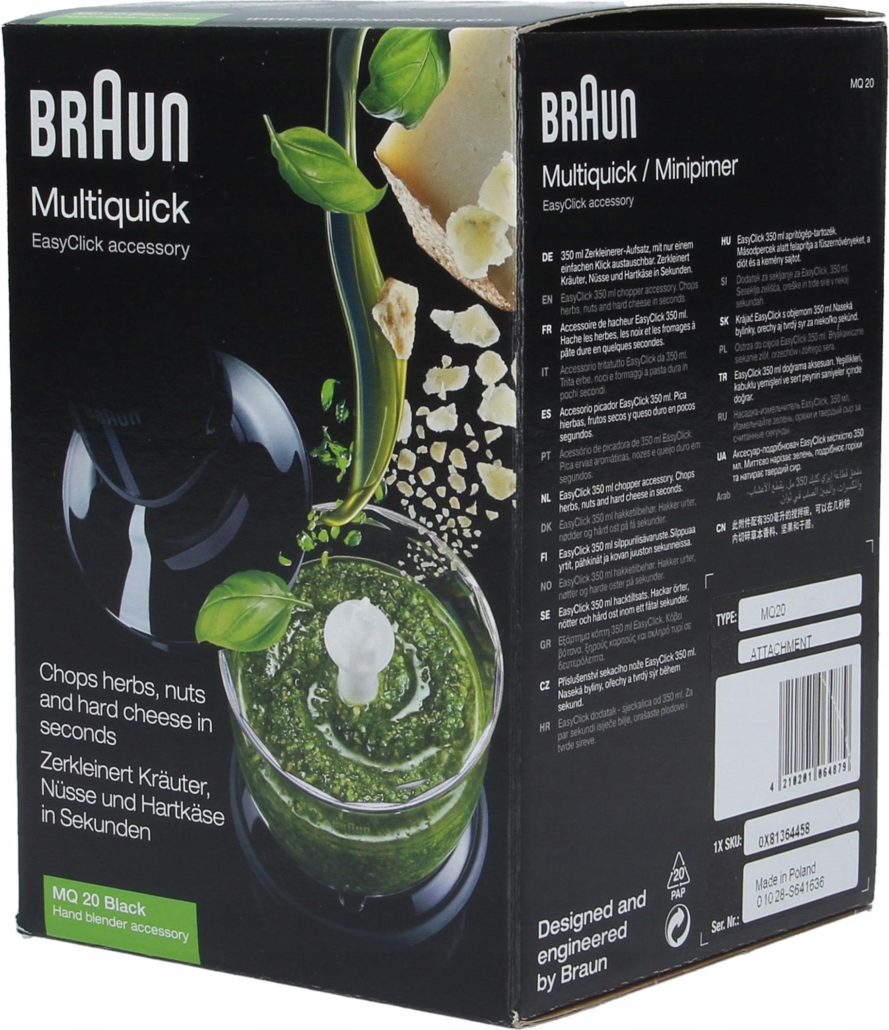 Braun KL7316A65 Pojemnik MQ20 Do Multiquick 7 Opinie I Ceny Na Ceneo Pl