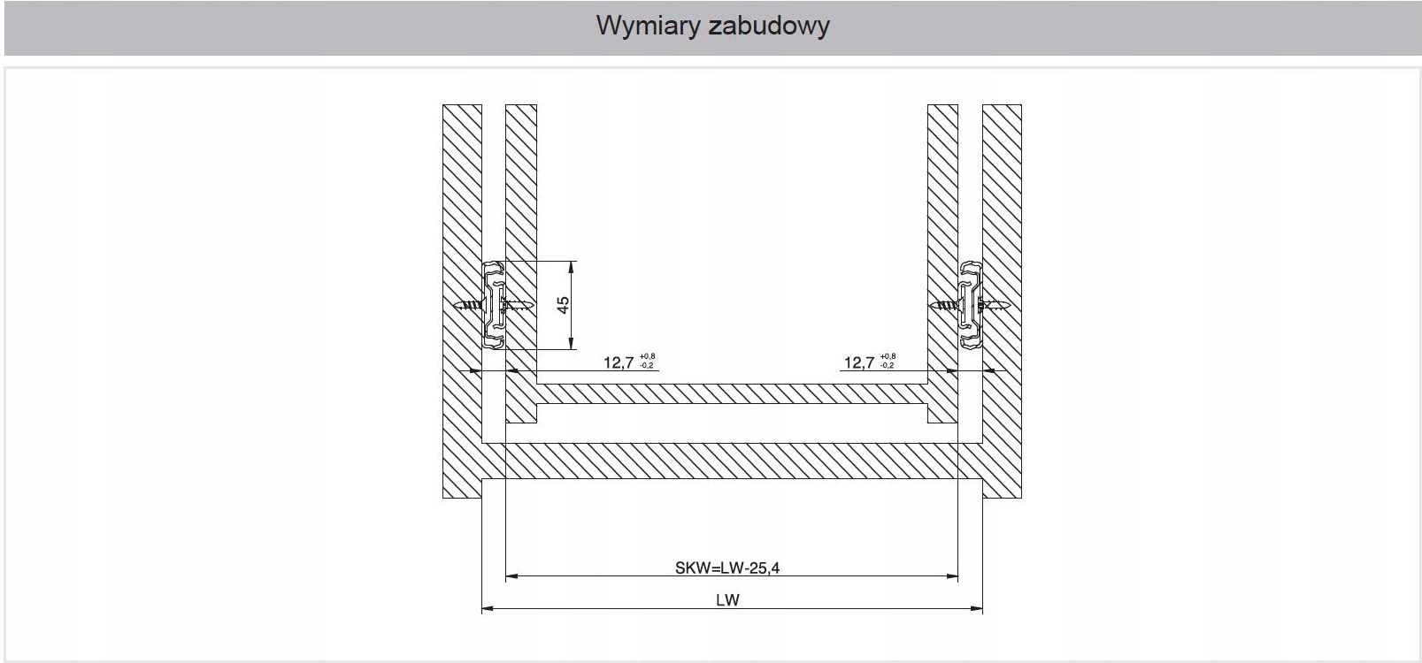 Prowadnica Kulkowa Do Szuflad H 45 L 450 mm Biała Opinie i atrakcyjne