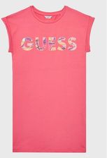 Guess Sukienka codzienna J3GK35 KAE23 Różowy Regular Fit