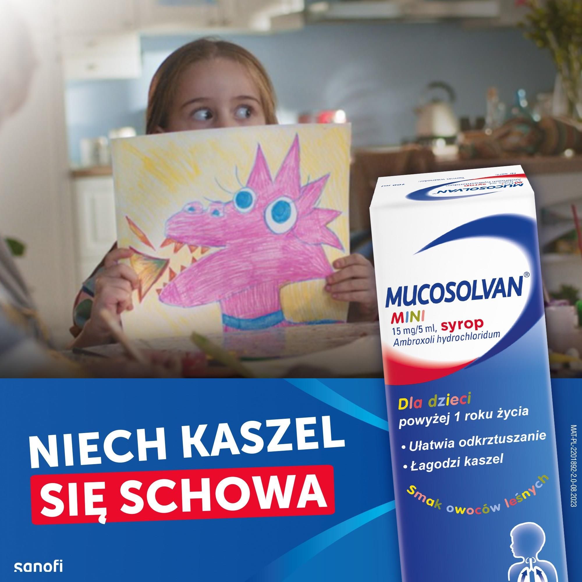 Mucosolvan Mini Syrop Dla Dzieci 15 Mg 5 Ml 100ml Opinie I Ceny Na