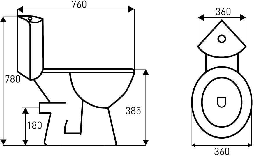 Kompakt Wc Novoterm Kerra Corner Kr Opinie I Ceny Na Ceneo Pl