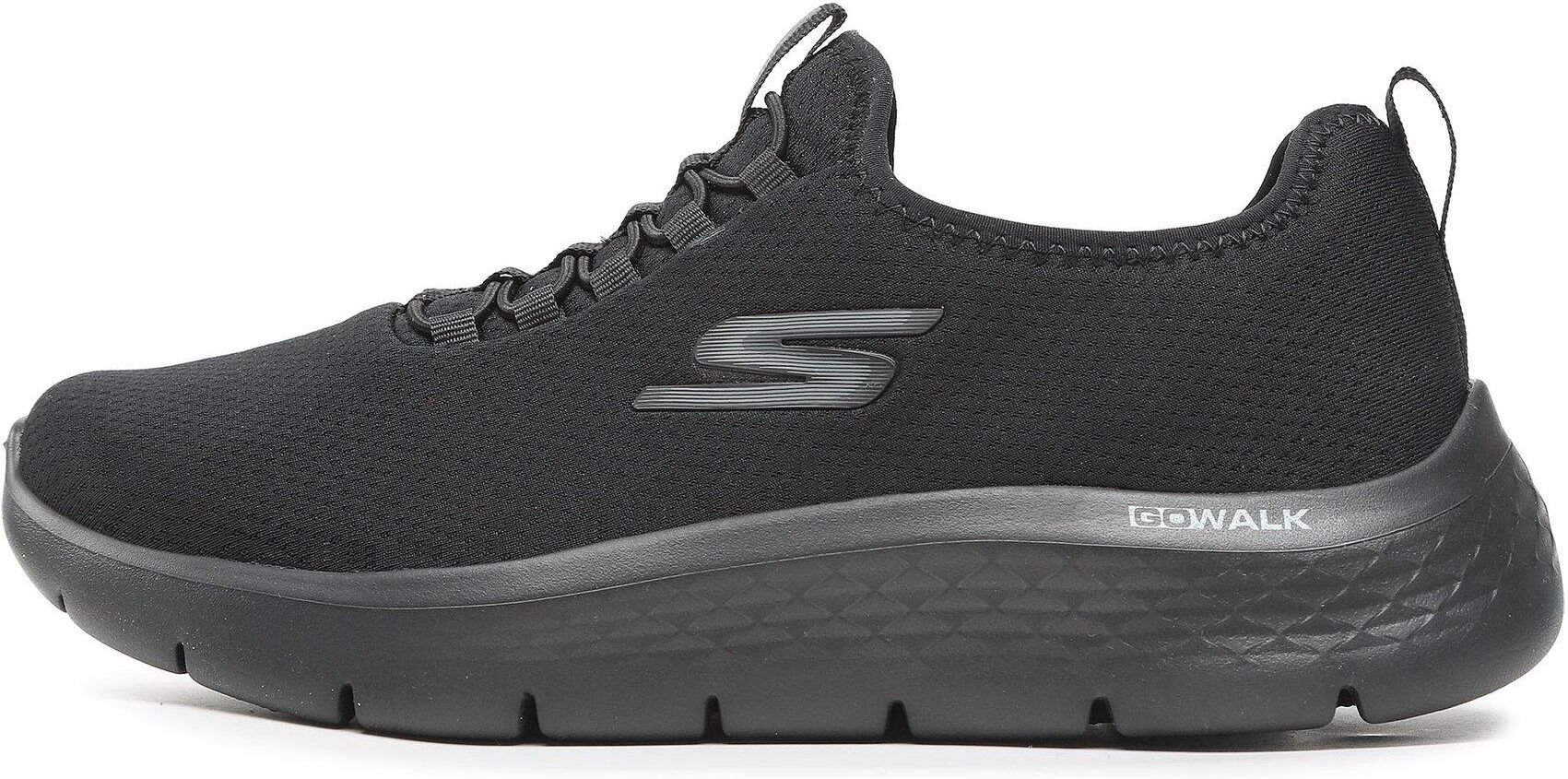 Skechers Sneakersy Go Walk Flex 216484 BBK Czarny Ceny I Opinie