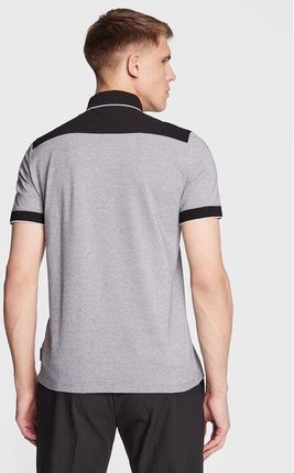 Armani Exchange Polo 8NZF76 Z8M5Z 1200 Szary Regular Fit - zdjęcie 2