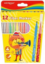 Zdjęcie Ateneum Flamastry Fiber Marker 12Sz - Bochnia