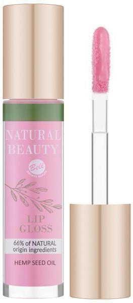 Bell Natural Beauty Lip Gloss Hemp Seed Oil Nawilżający Błyszczyk Do