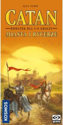 Galakta Catan Miasta i Rycerze dla 5 i 6 graczy (plastikowe elementy) - zdjęcie 2