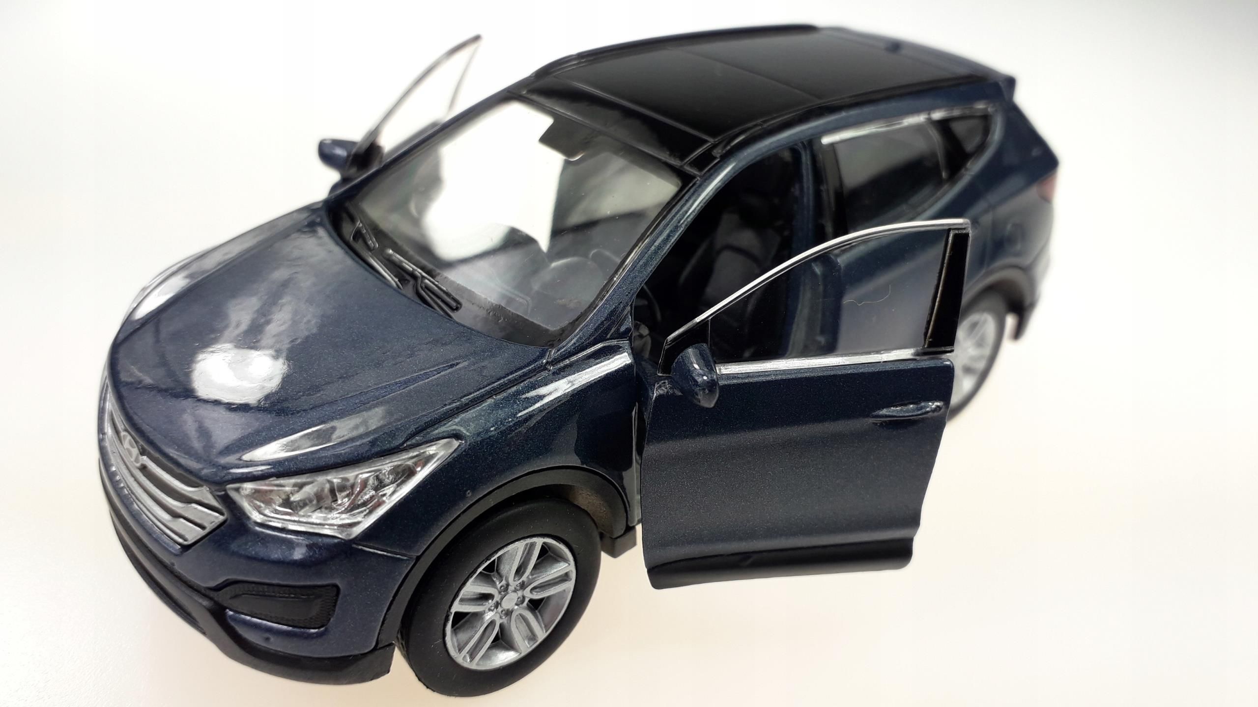 Hyundai Santafe Niebieski Metalowy Welly 1 34 Ceny I Opinie Ceneo Pl