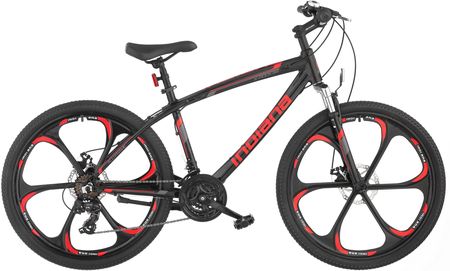 Indiana Mtb X Rock 3.6 Czarny Czerwony 26 2023 - zdjęcie 3