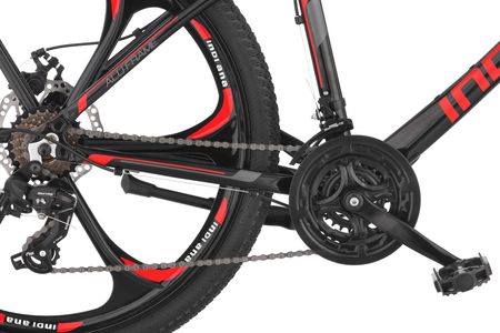 Indiana Mtb X Rock 3.6 Czarny Czerwony 26 2023 - zdjęcie 2