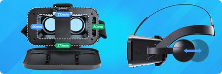 Webski Gogle Vr J30 (VR3DWEBJ30) - zdjęcie 4